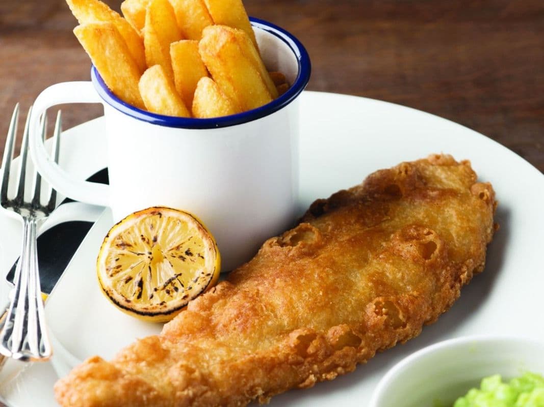 Battered Haddock 2 piece
