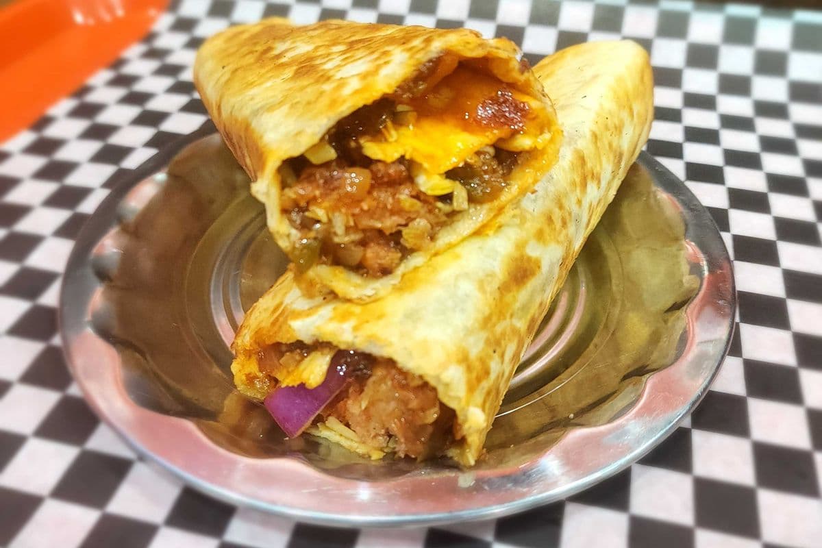 Manchurian Schezwan Frankie