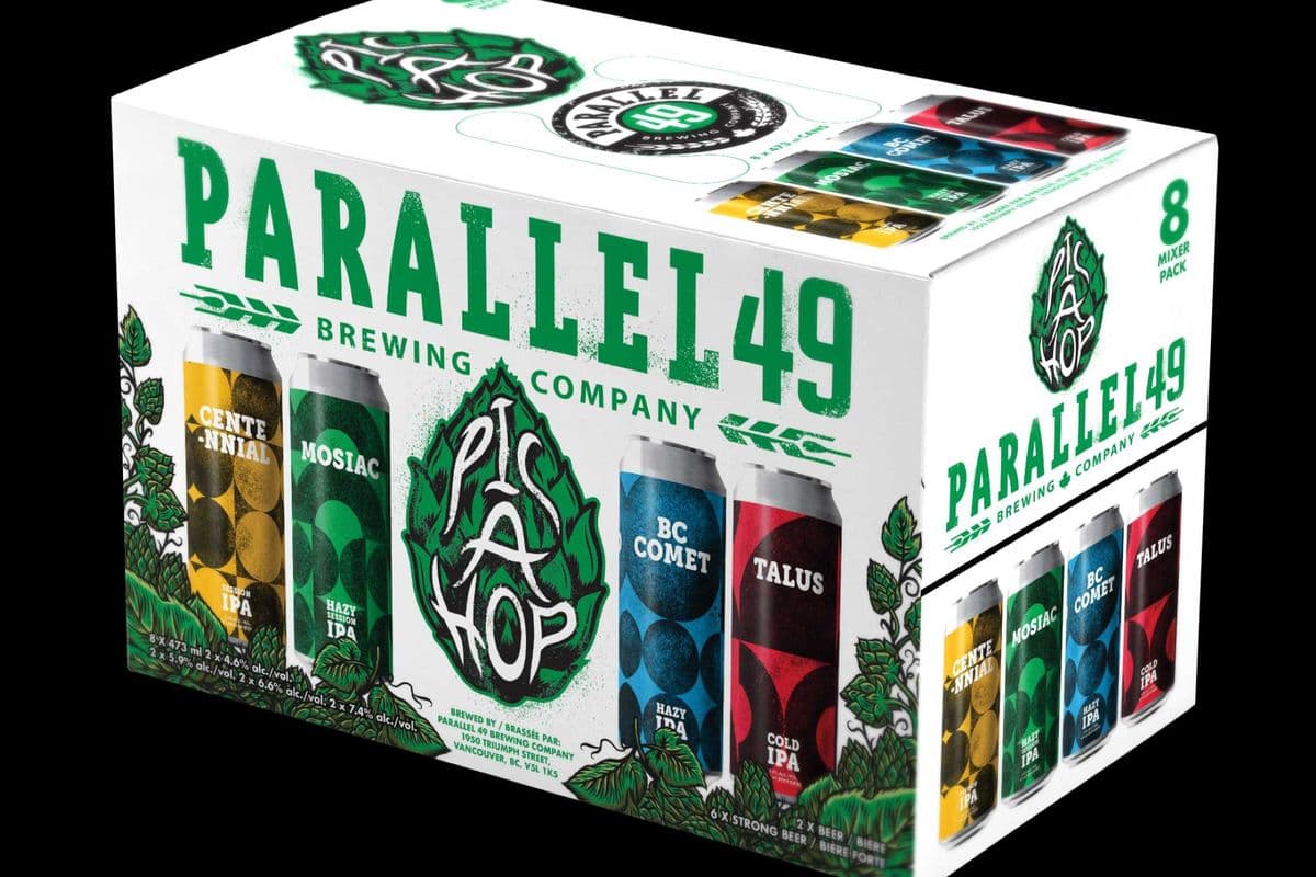 Pic-A-Hop Variety IPA Pack (8 Pack) (8 x 473ml Cans)
