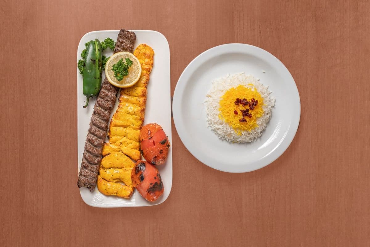 Vaziri Kabob Meal (Chicken Breast)