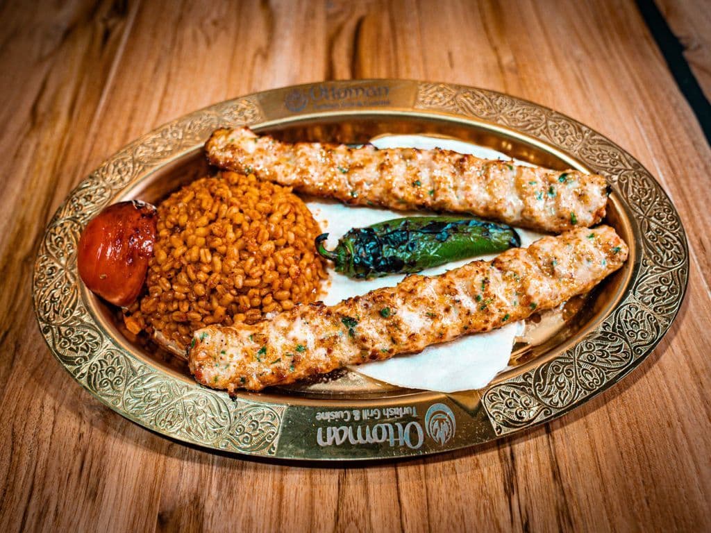 Chicken Adana Kebab