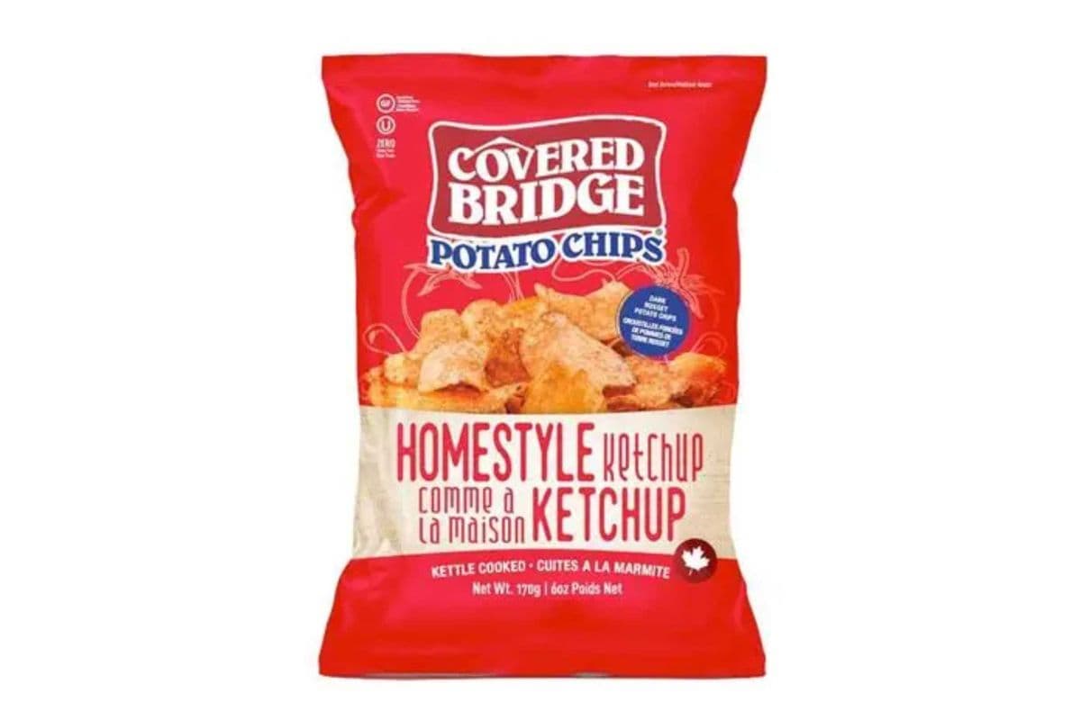 Covered Bridge homestyle Ketchup Chips (170 g)