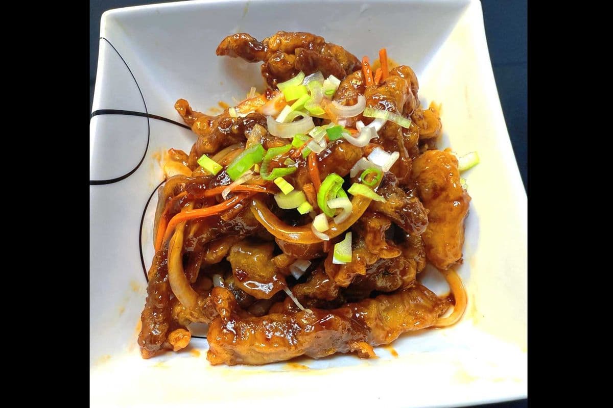 14. Fried Ginger Beef 四川牛肉