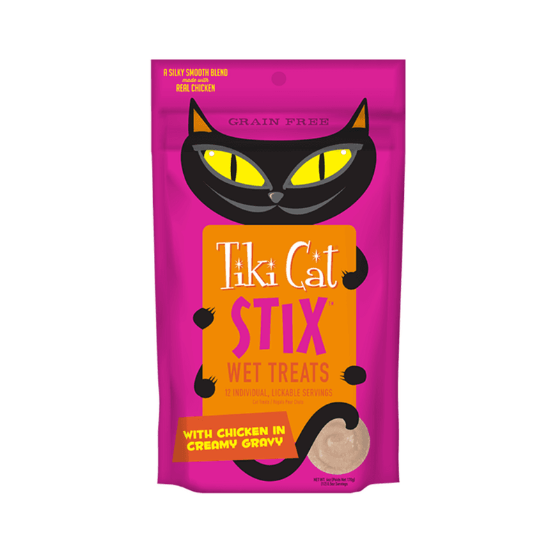 Tiki Cat Wet Cat Treats - Stix Chicken Pouch (3 oz)