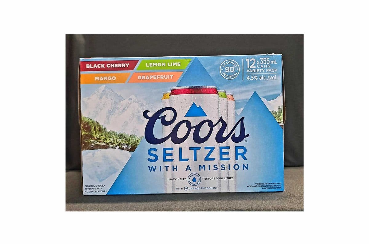 Coors Seltzer Variety Pack (12 x 355ml cans )