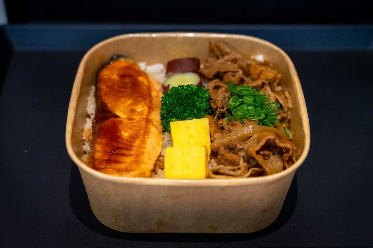 Salmon and Beef Don