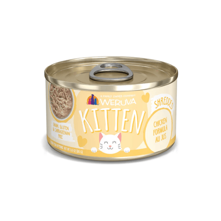 Weruva Wet Cat Food - Weruva Kitten Chicken Formula Chicken Au Jus Canned (3 oz)