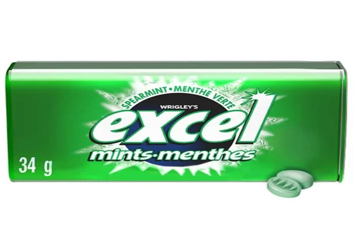 Wrigley's Excel Mint Spearmint (34 g)