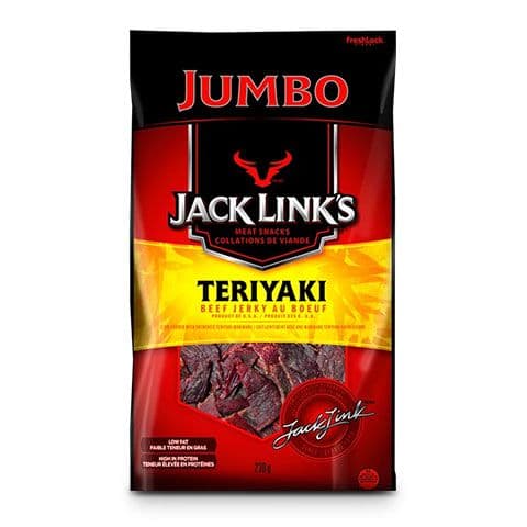 Jack Links Jumbo Beef Jerky Teriyaki (was $24.39)