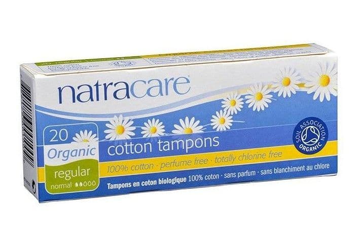 NATRACARE COTTON TAMPONS 20S