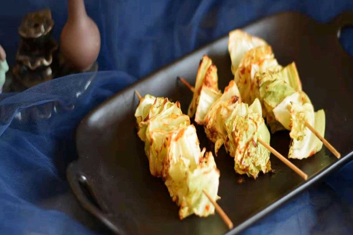 BBQ Korean Cabbage 碳烤高丽菜