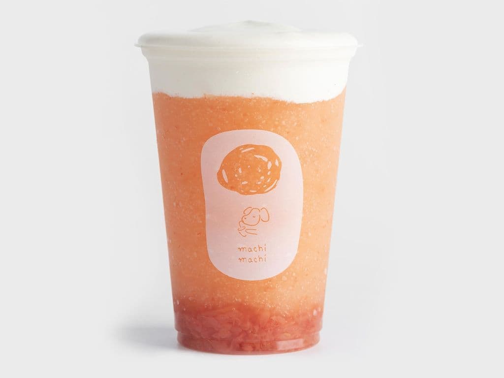 Fresh Grapefruit Slush w.Cream Foam