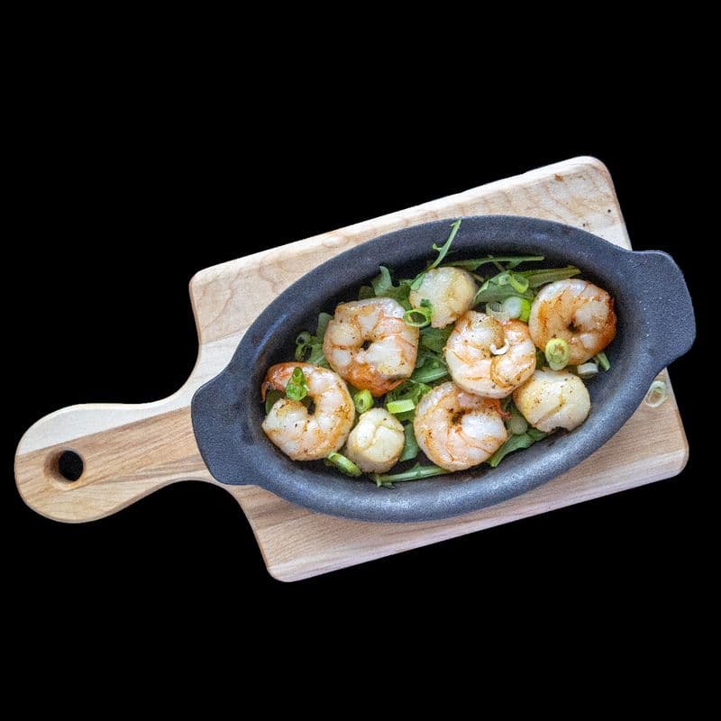 Grilled Shrimp and Scallops