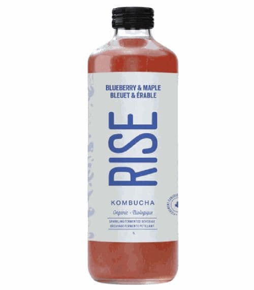 Rise Kombucha Tea Blueberry Maple 414ml