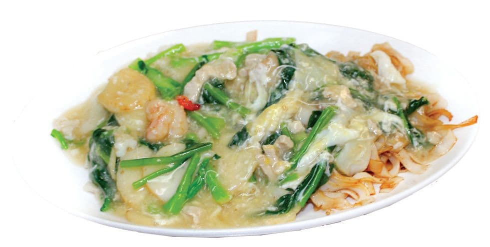 Fried Rice Noodles with Egg Sauce