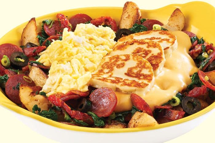 Cassolette Halloumi et Chorizo