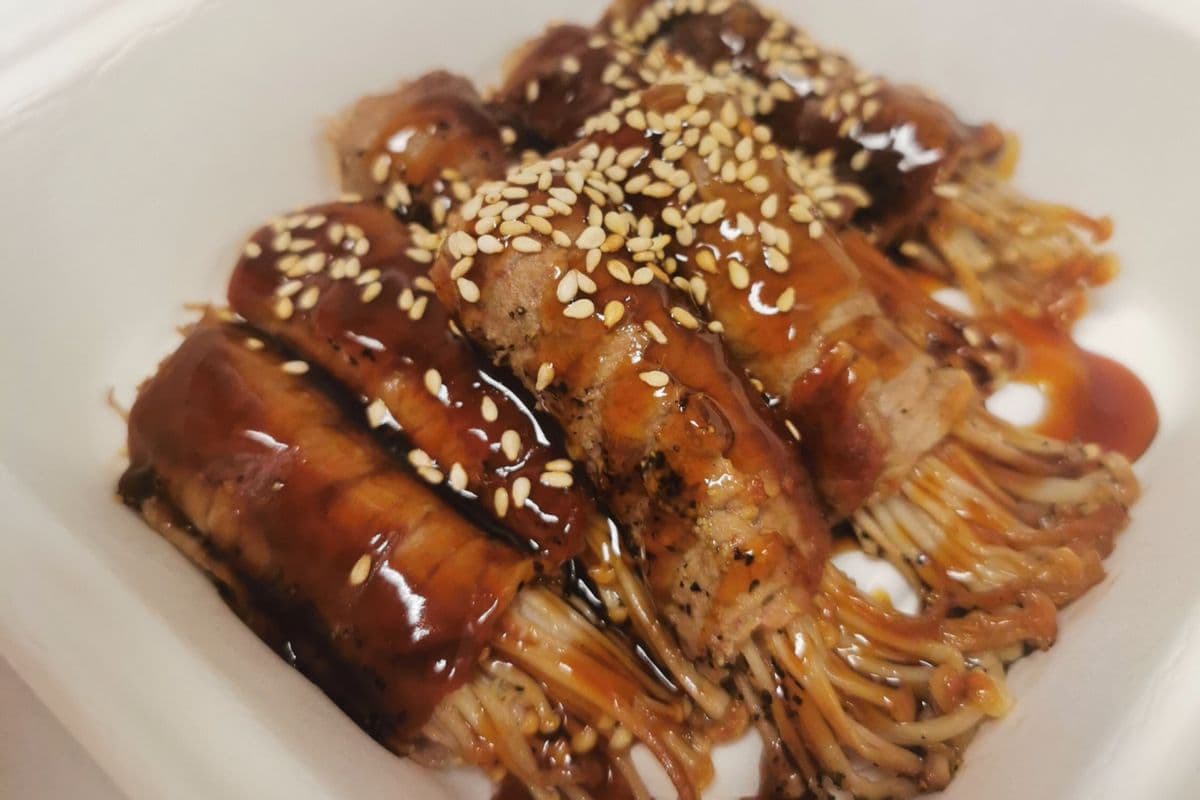 🆕Beef roll with Enoki baby mushroom(7PCs)