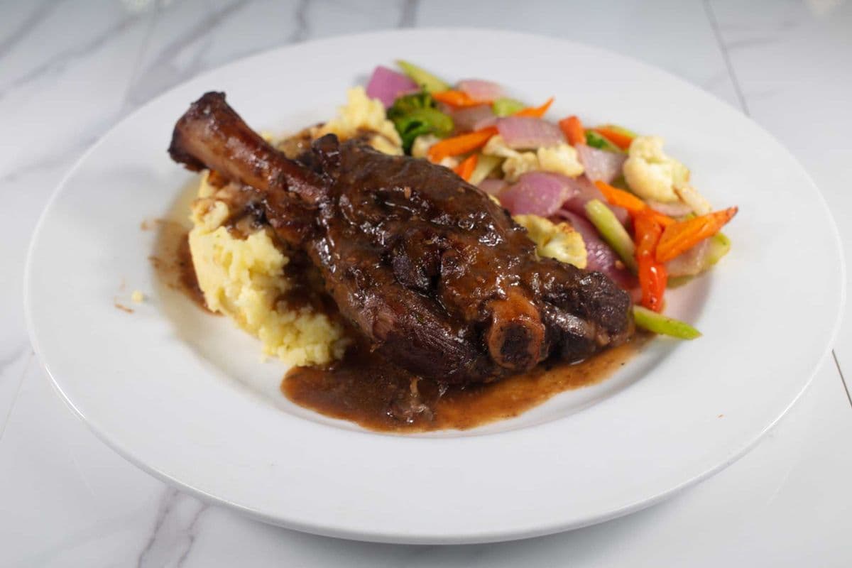 Guinness Braised Lamb Shank