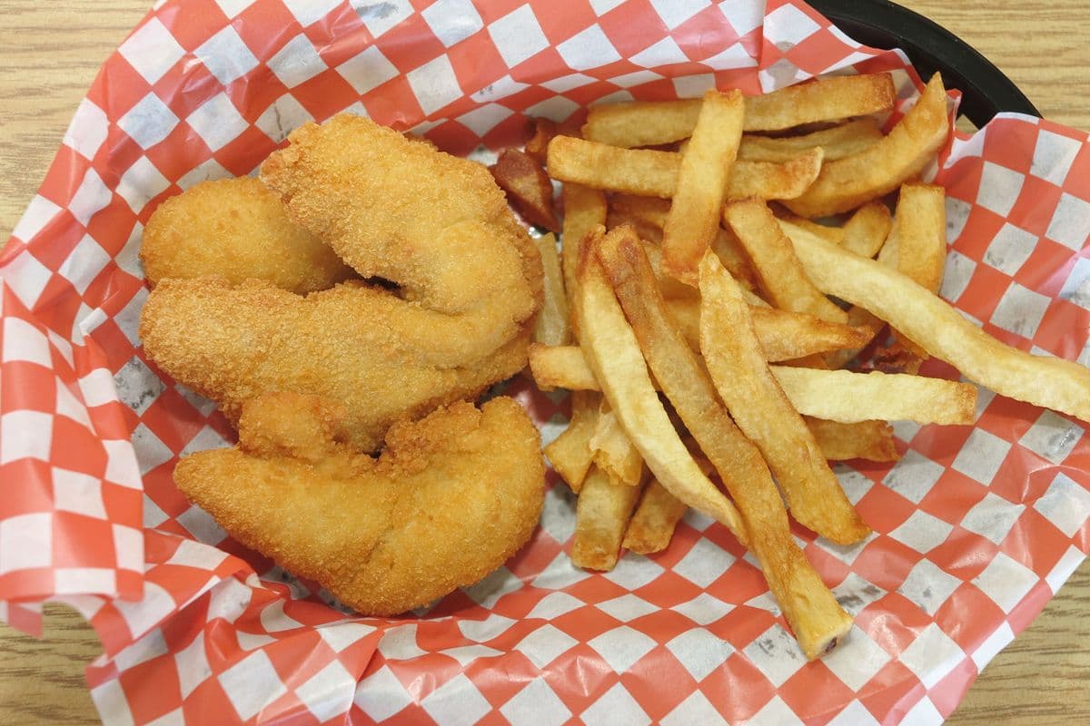Kid's Chicken Fingers and Chips