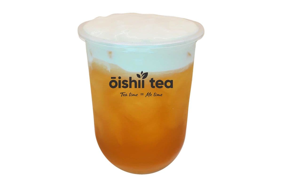 Cheese Foam Green Tea, Large