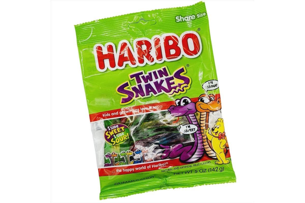 Haribo - Twin Snakes (Sweet-and-Sour) (142 g)