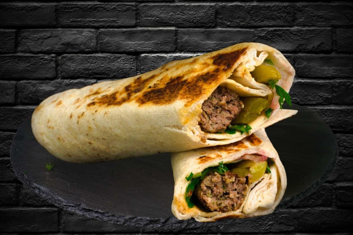 Lamb Kebab Wrap