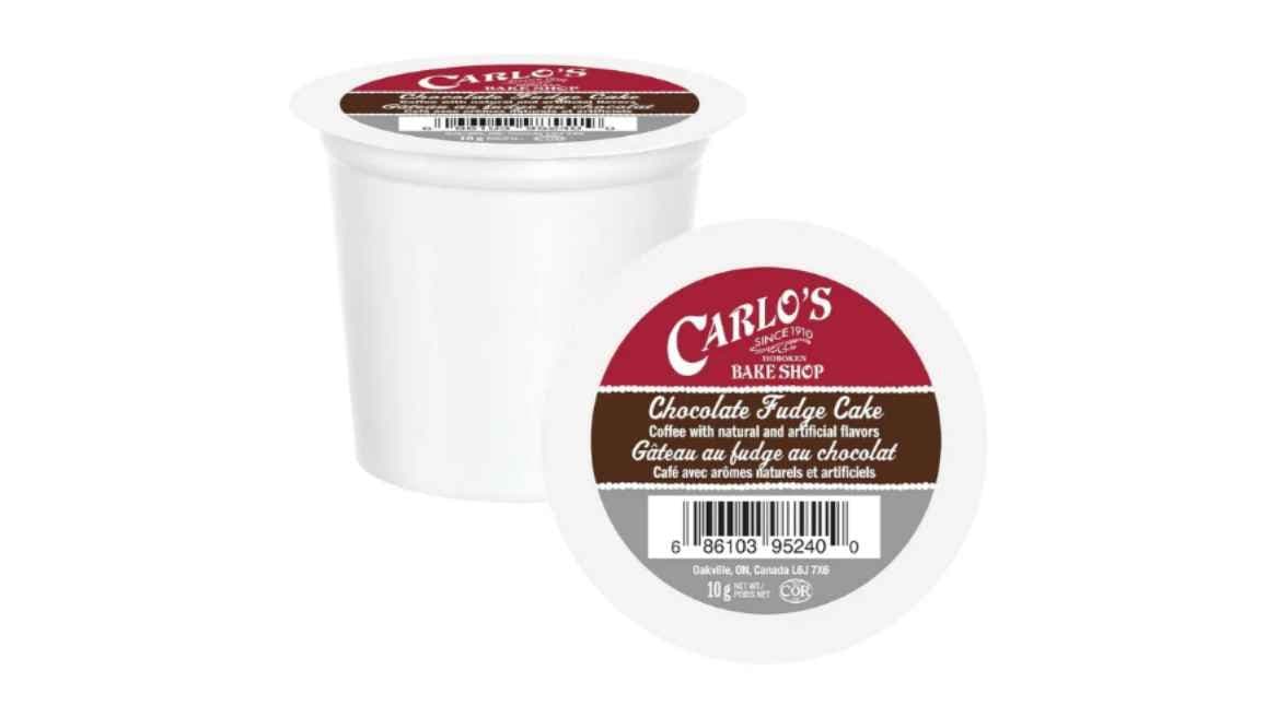 Carlo's Bake Shop Chocolate Fudge Cake Single Serve Coffee