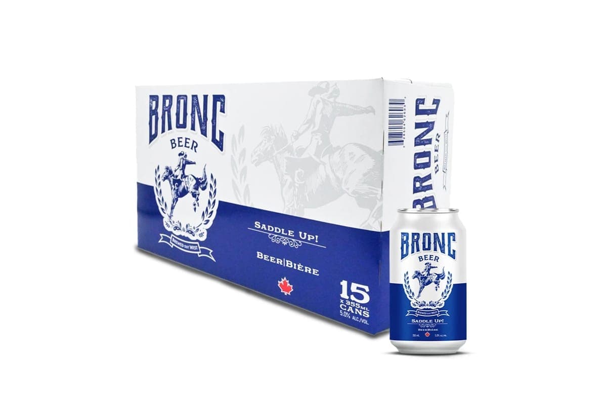 Bronc Beer 355ml 15pk Can