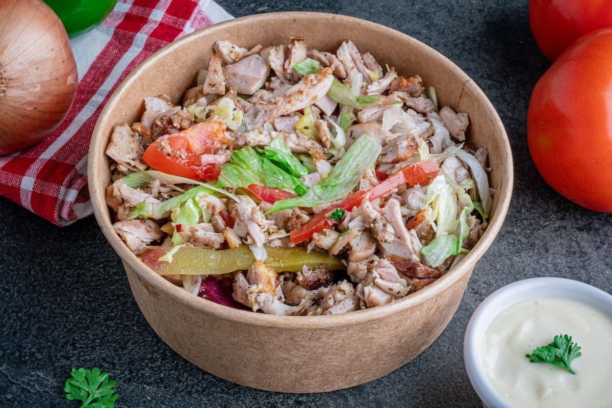 Chicken Shawarma Salad