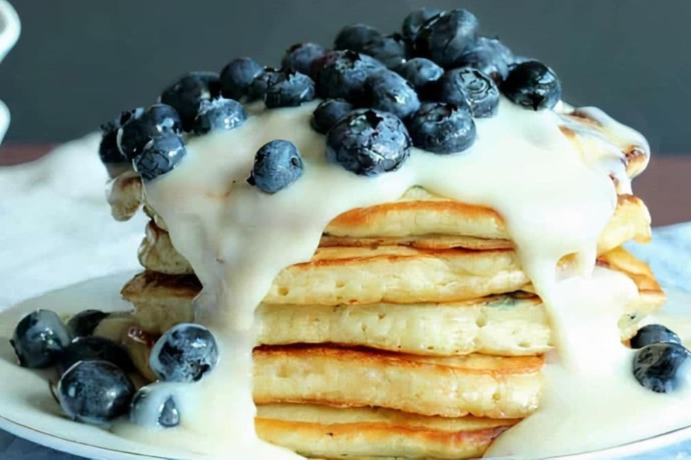 Bleuets et Crème Anglaise / Blueberries and English Cream