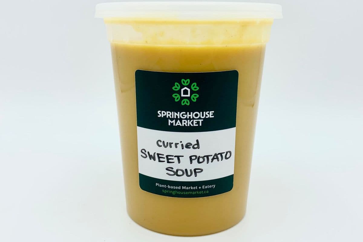 Curried Sweet Potato Soup (freezer) (1L)