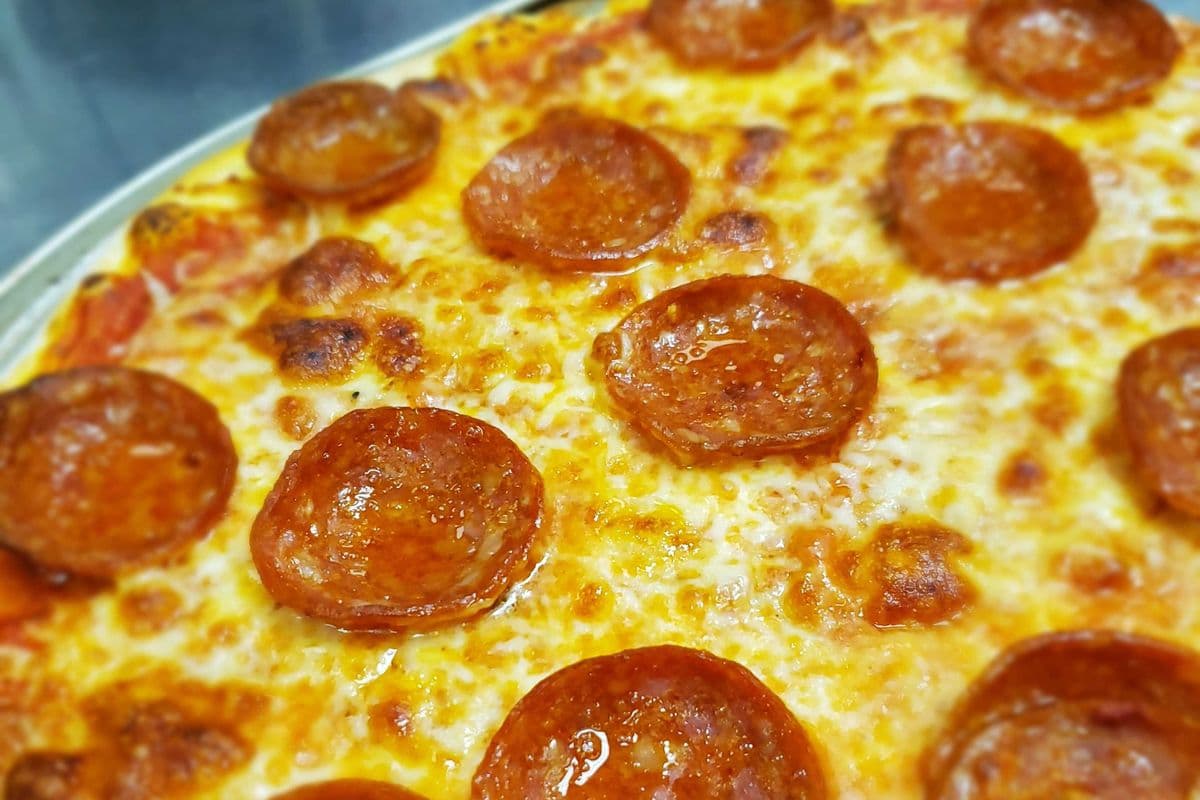 Pepperoni and Extra Cheese Pizza