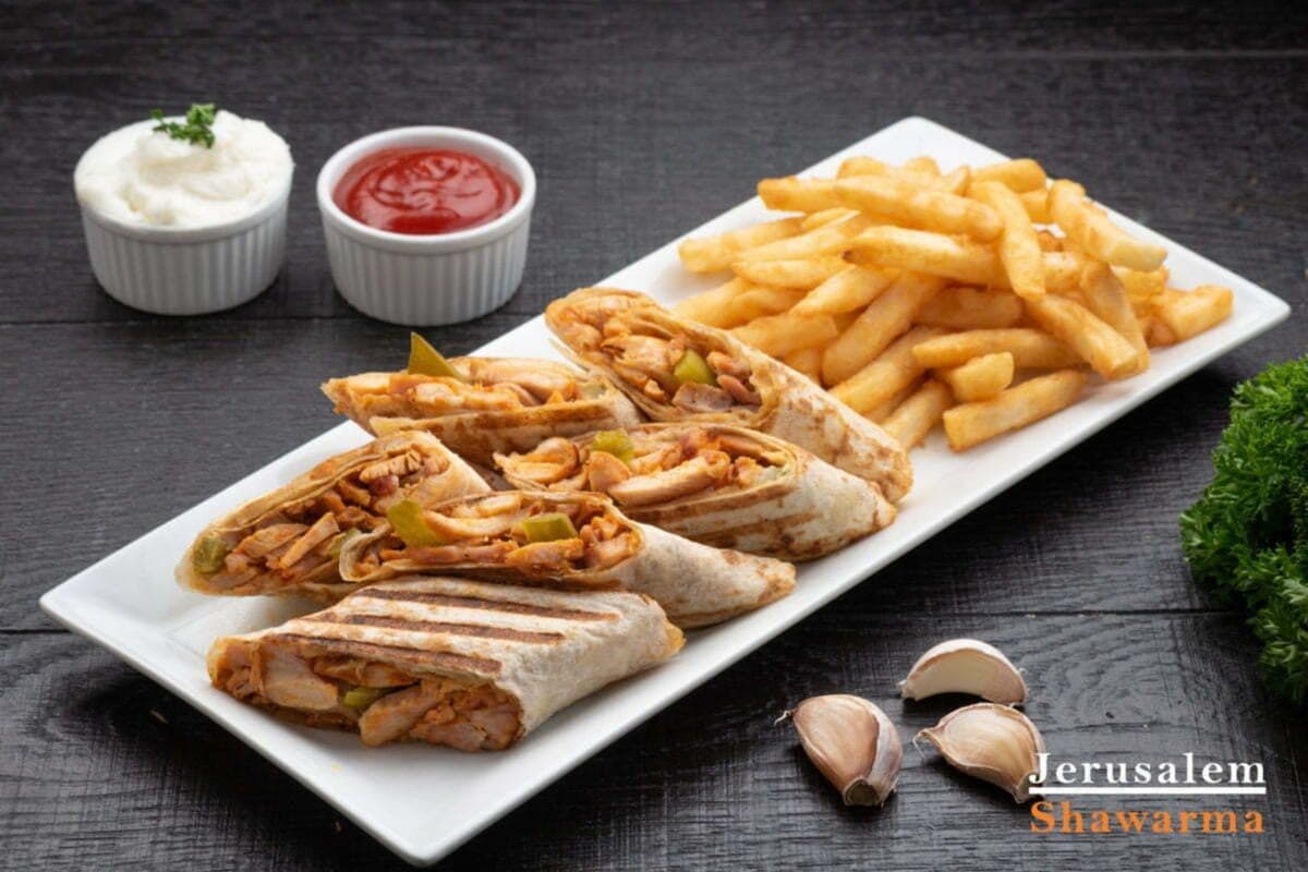 Arabi Style Chicken Wrap for One Person