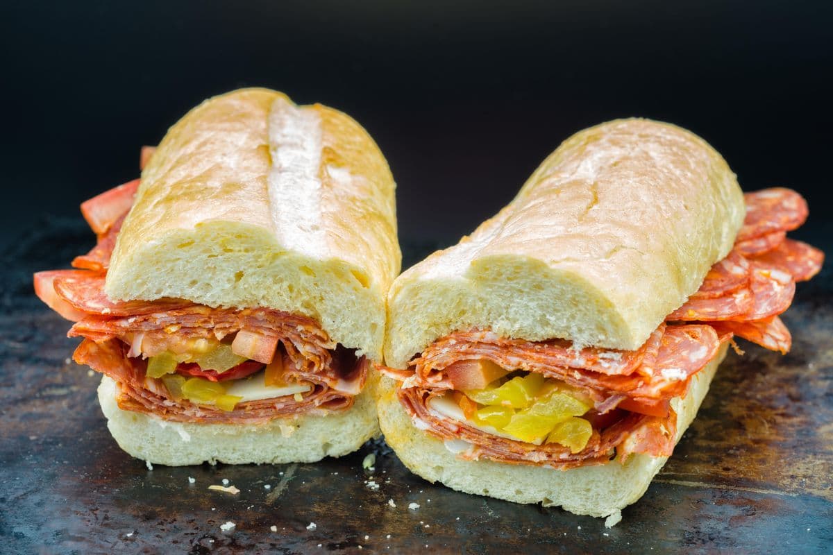 Calabrese Delight Sandwich