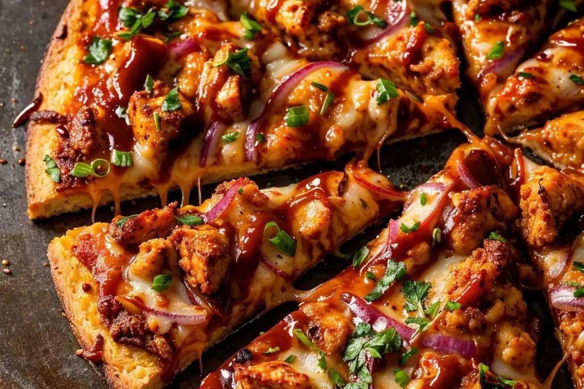9. 14" Large BBQ Chicken Pizza