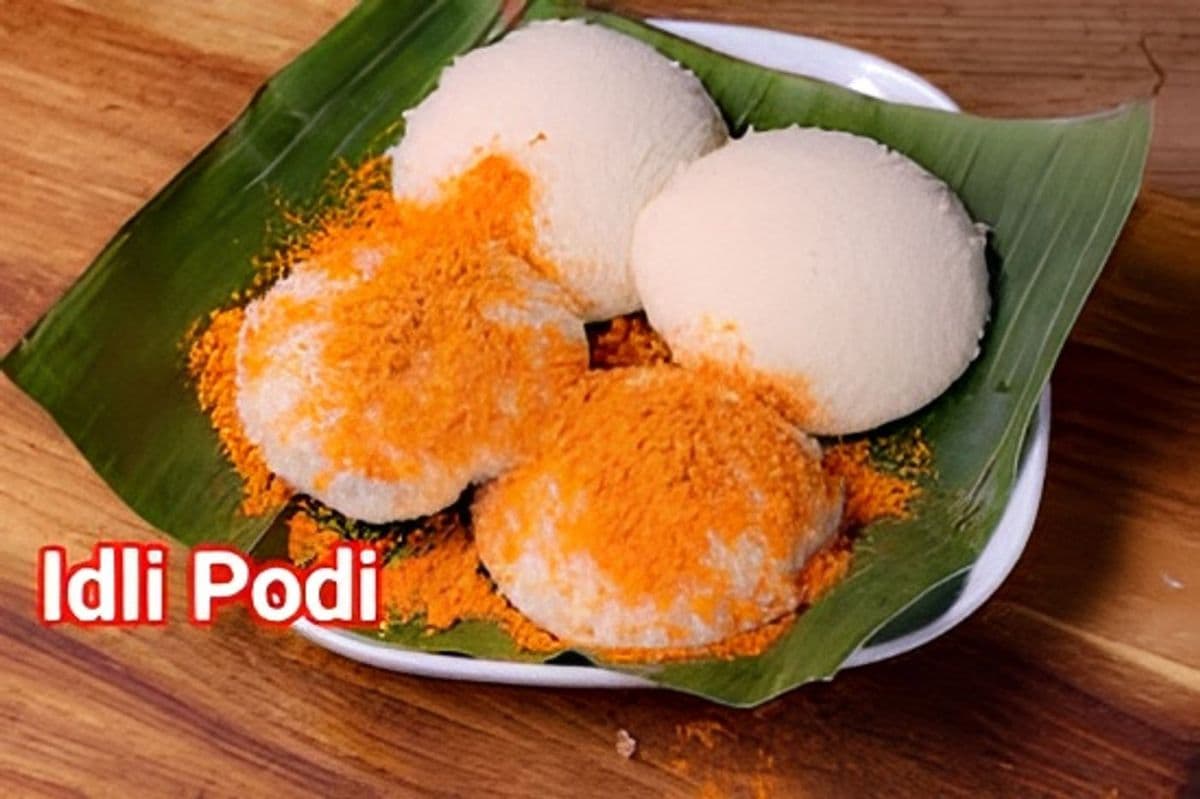 Ghee Podi Idli
