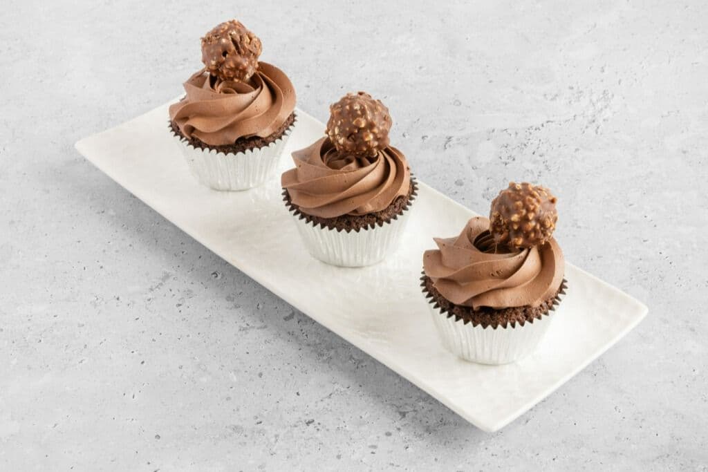 Ferrero cupcake