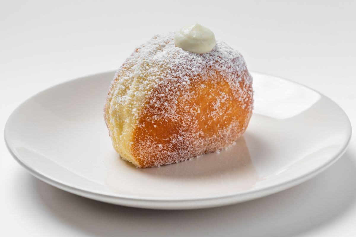 Vanilla Custard Cream Donut