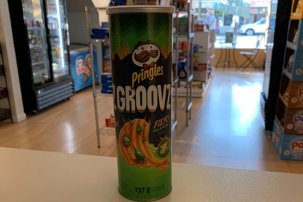 Pringles Groovz Fiery Jalapeño (137 g)