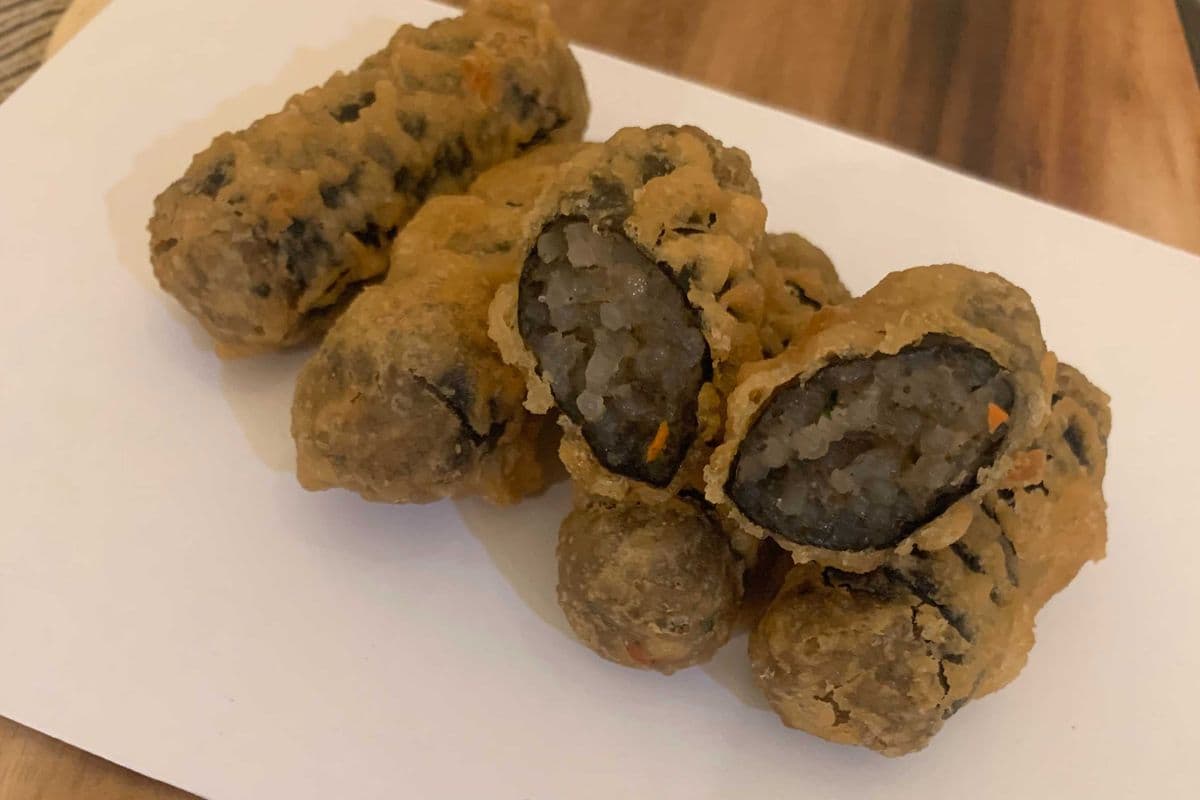 Gimmari(6 PCS, Deep Fried Seaweed Roll)
