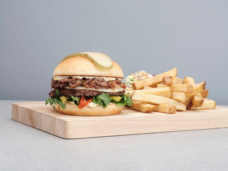 Braised Beef Burger