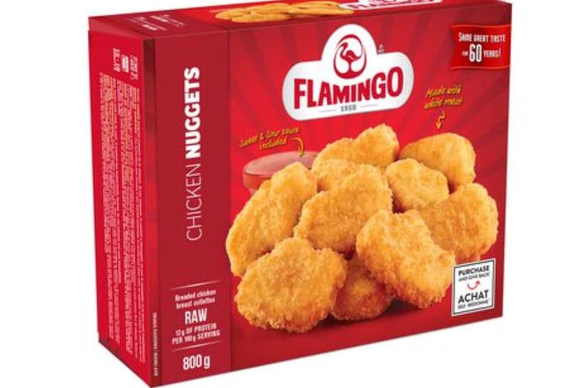 Flamingo Croquettes de Poulets/Chicken Nuggets (800g)