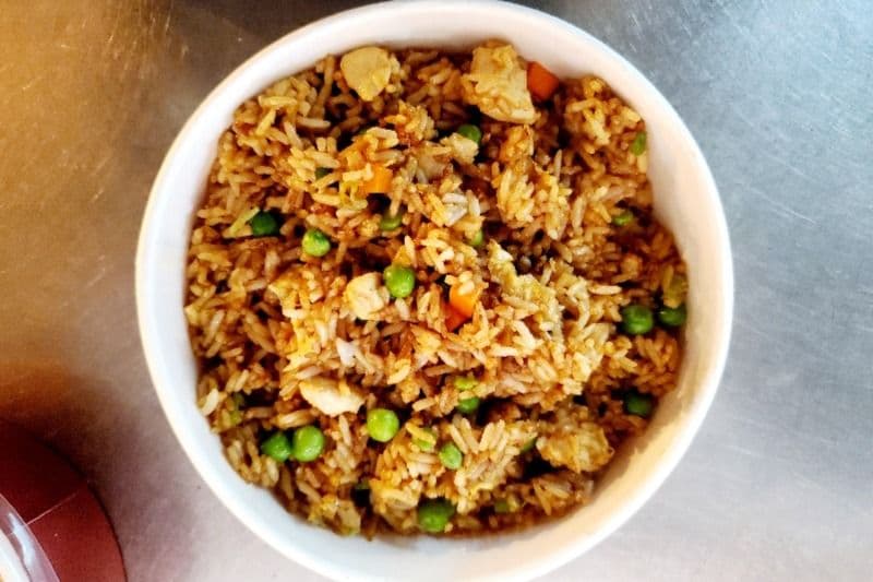 Chicken Fried Rice (鸡肉炒饭)