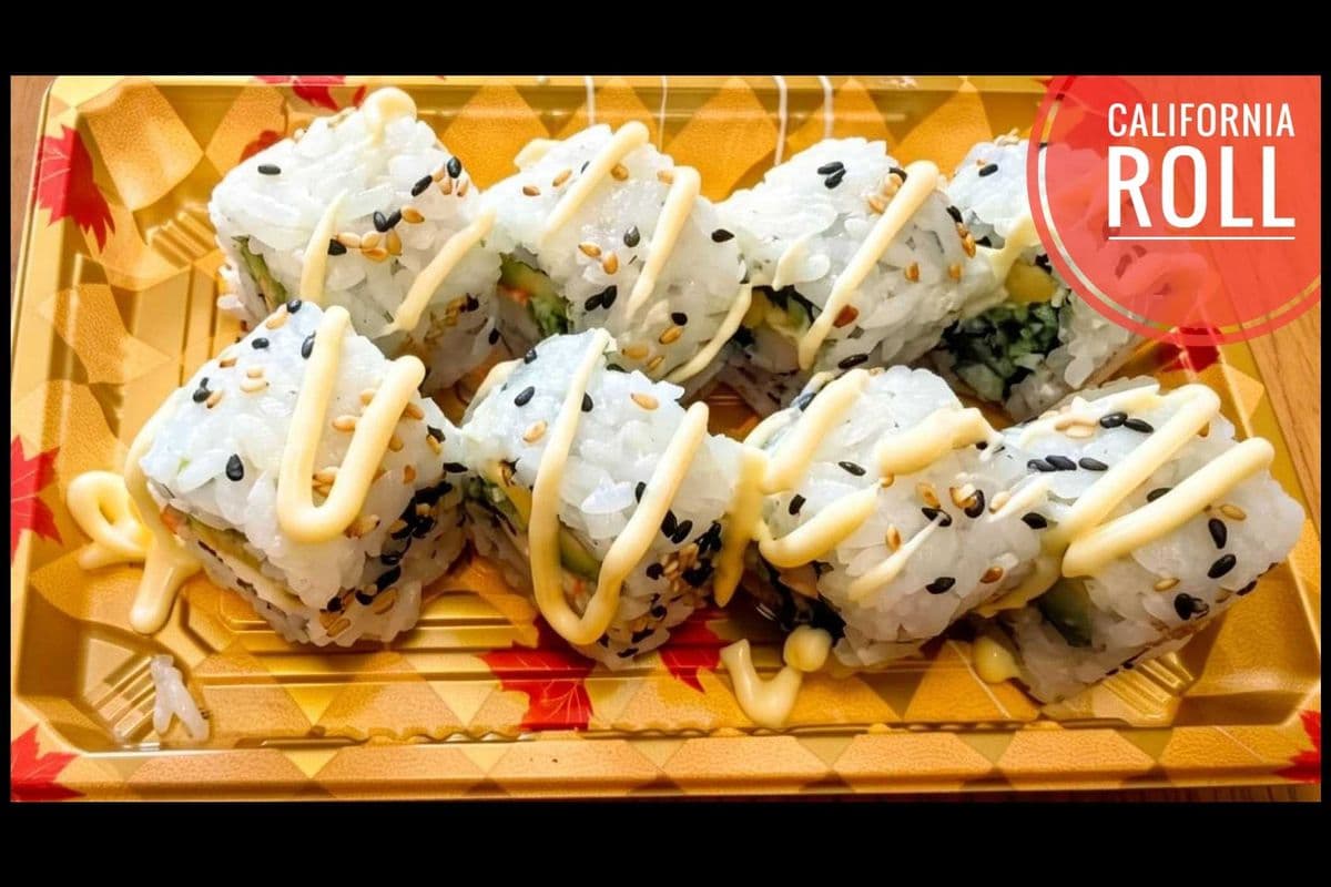 D5.California inside-out Rolls (8 pieces )