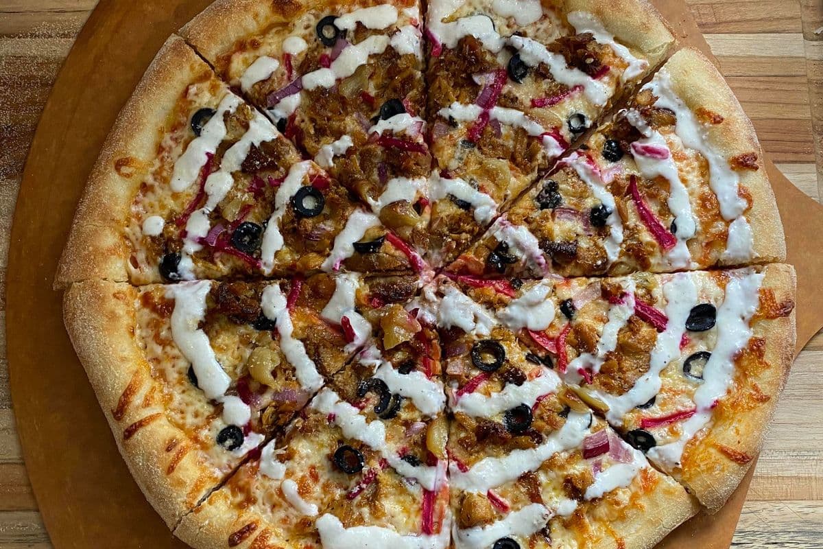 Beef Shawarma Neapolitan Pizza