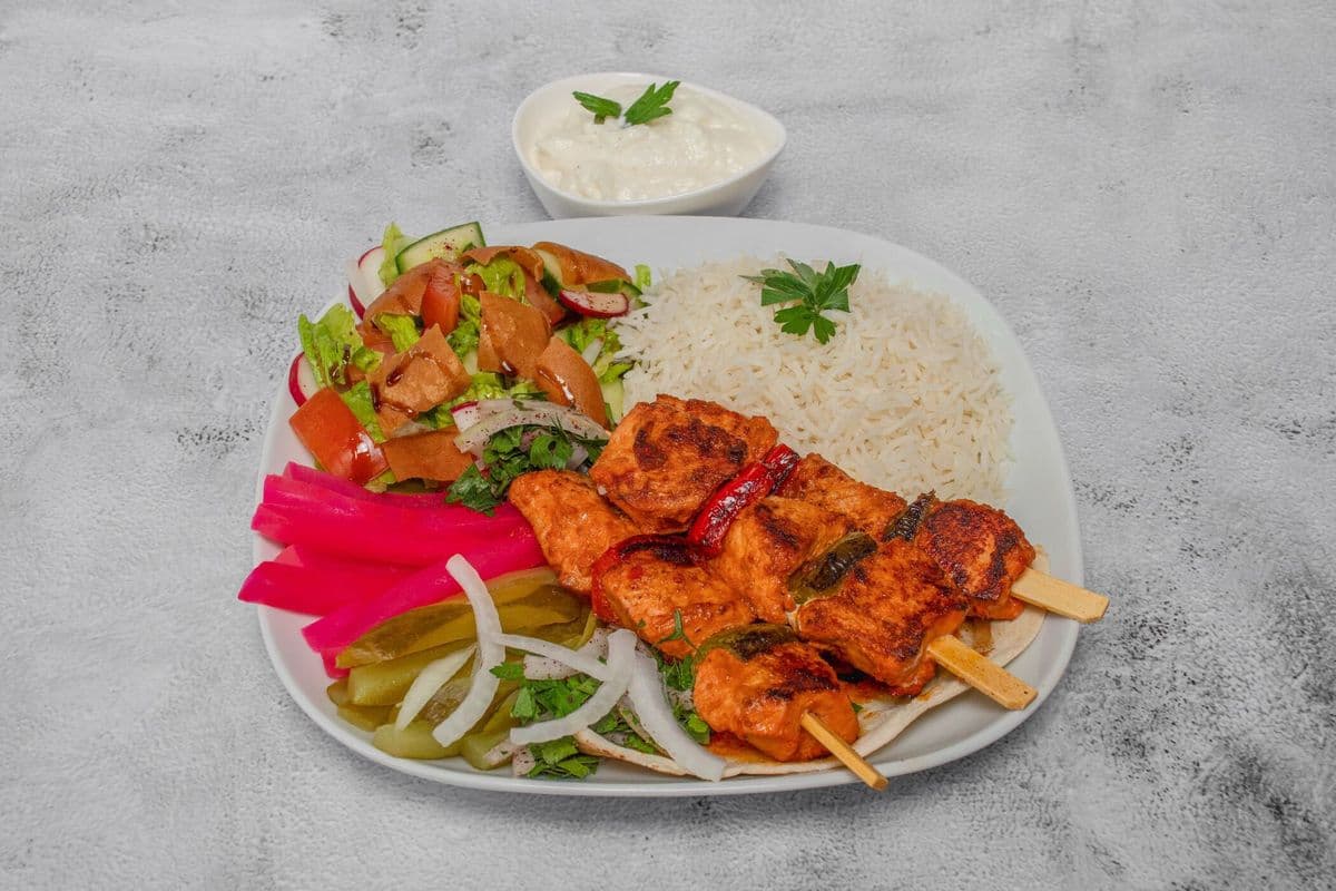 Chicken Tawouk Plate