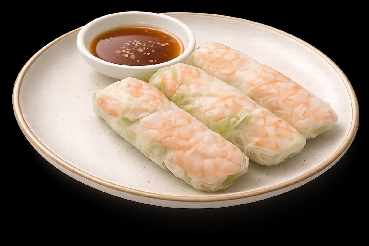 3. Shrimp Salad Rolls (3 pcs)