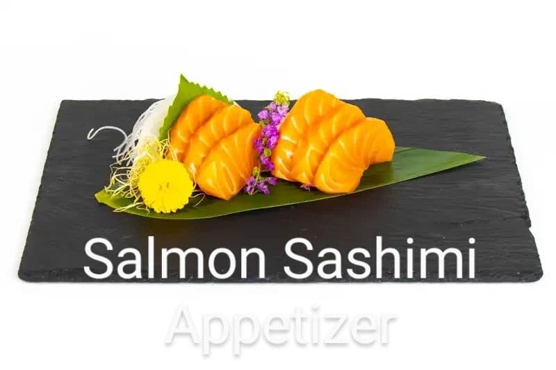 A15. Salmon Sashimi Appetizer (6 pcs)