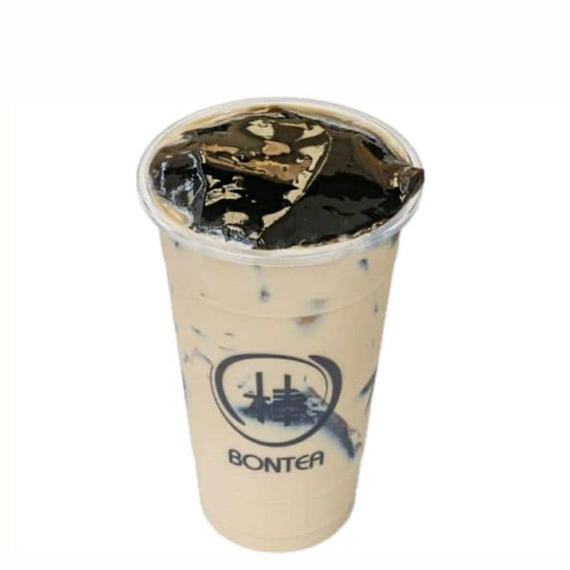 4. Earl Grey Milk Tea w/Herb Jelly / 仙草伯爵奶茶