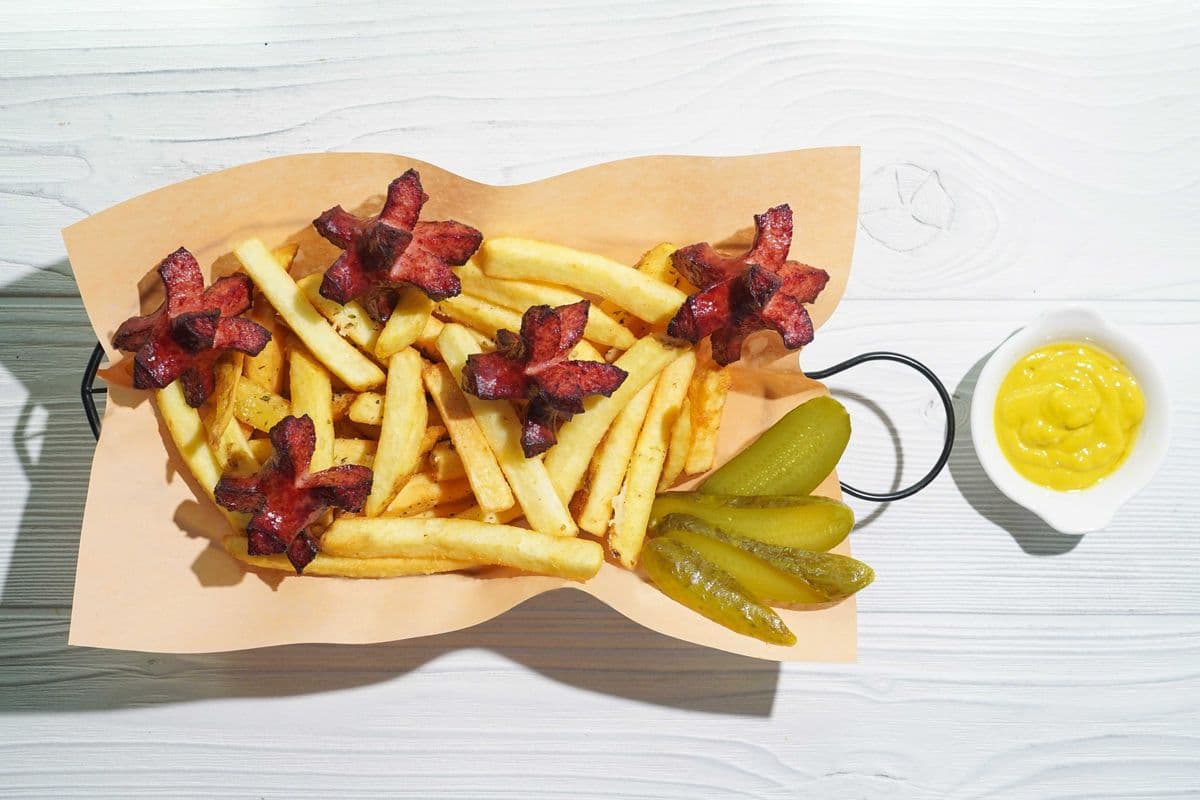 Sausage and French Fries